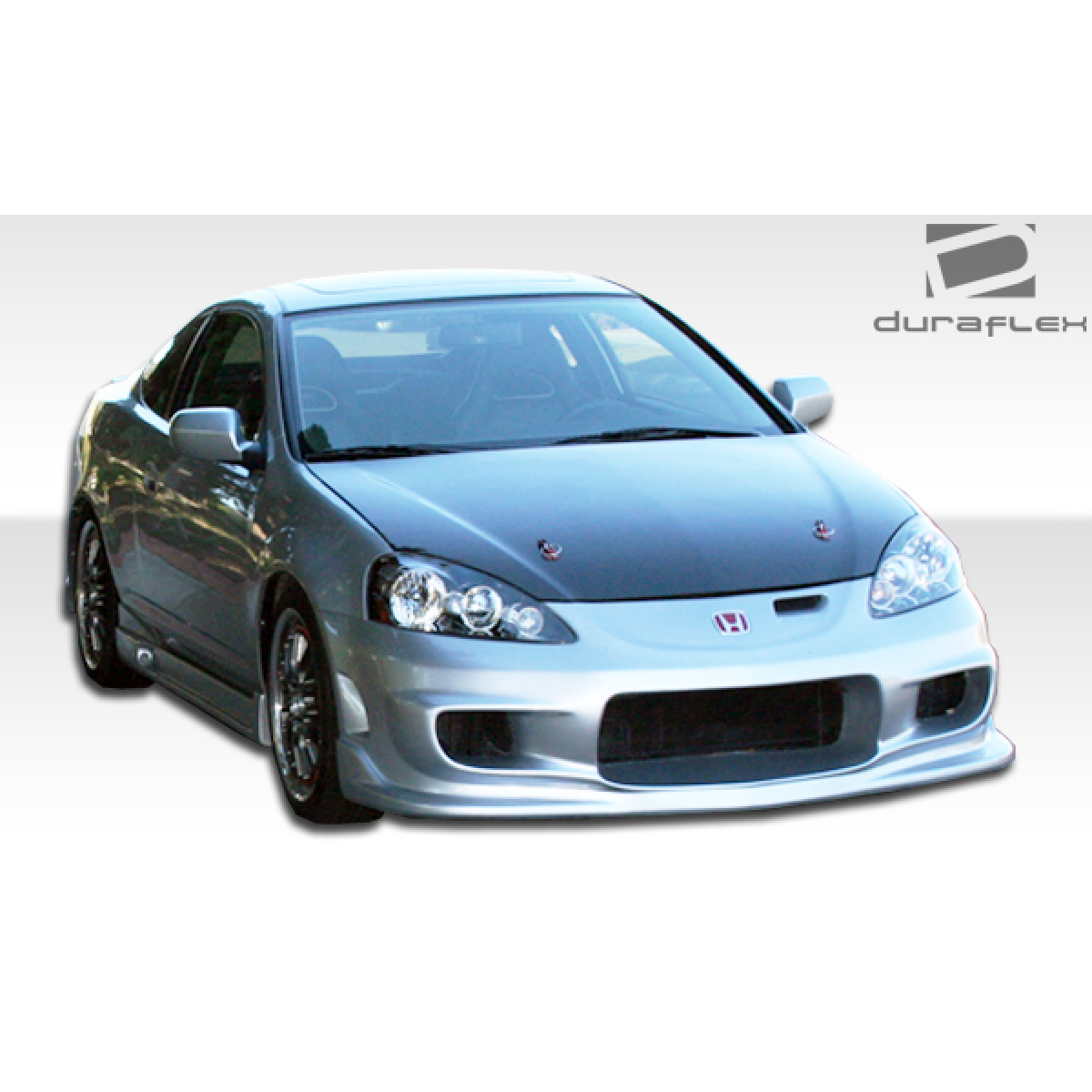 Modify your Acura RSX 2002 with our Exterior/Side Skirts - Front three quarter angle of the vehicle