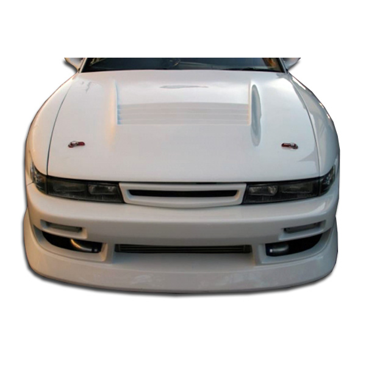 Modify your Nissan Silvia 1989 with our Exterior/Front Bumpers or Lips - Front view of the Nissan Silvia bumper