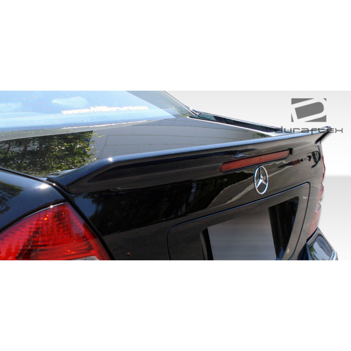 Modify your Mercedes-Benz C230 2001 with our Exterior/Wings - Part is viewed from a rear top angle
