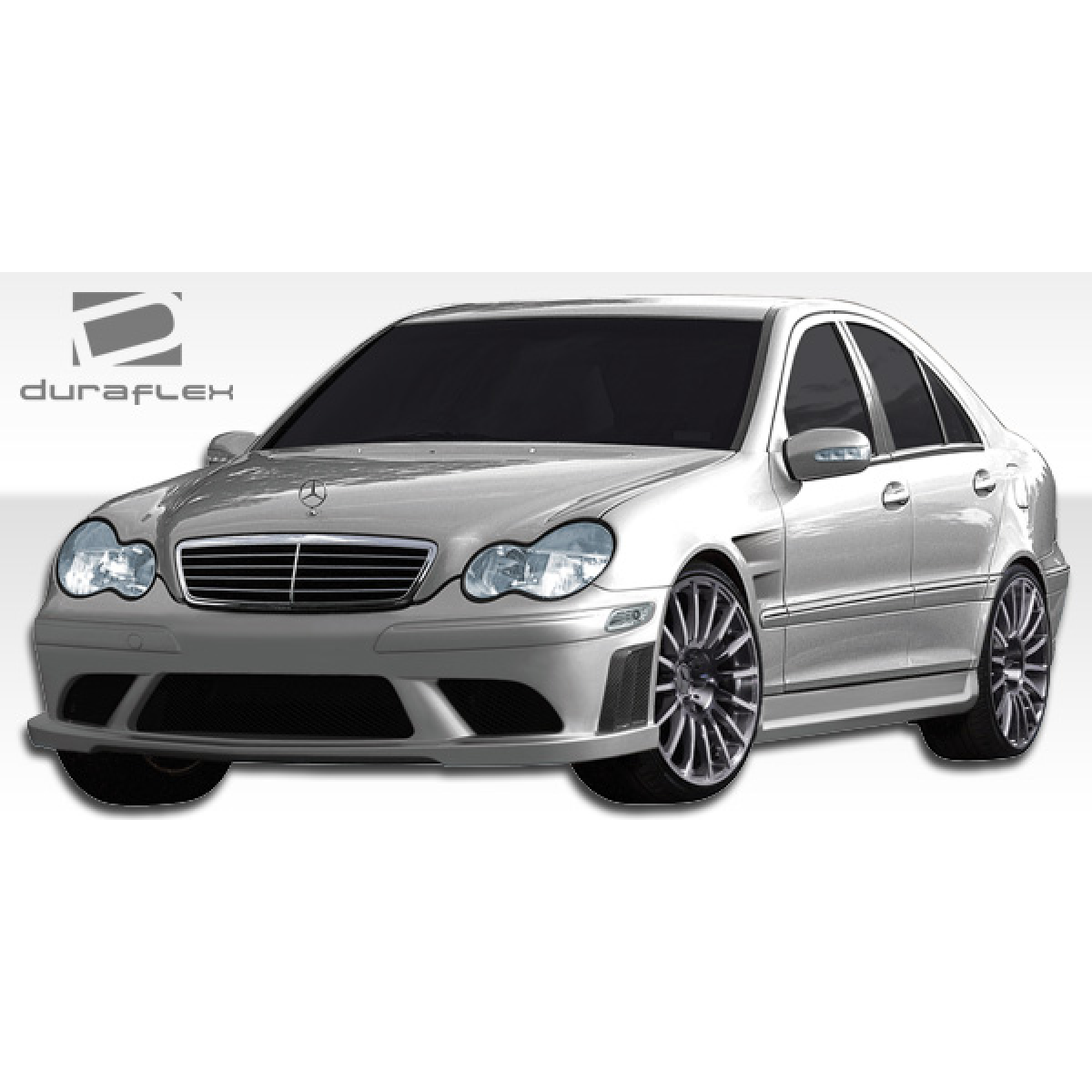 Modify your Mercedes-Benz C230 2001 with our Exterior/Fenders - Front angle view of the vehicle