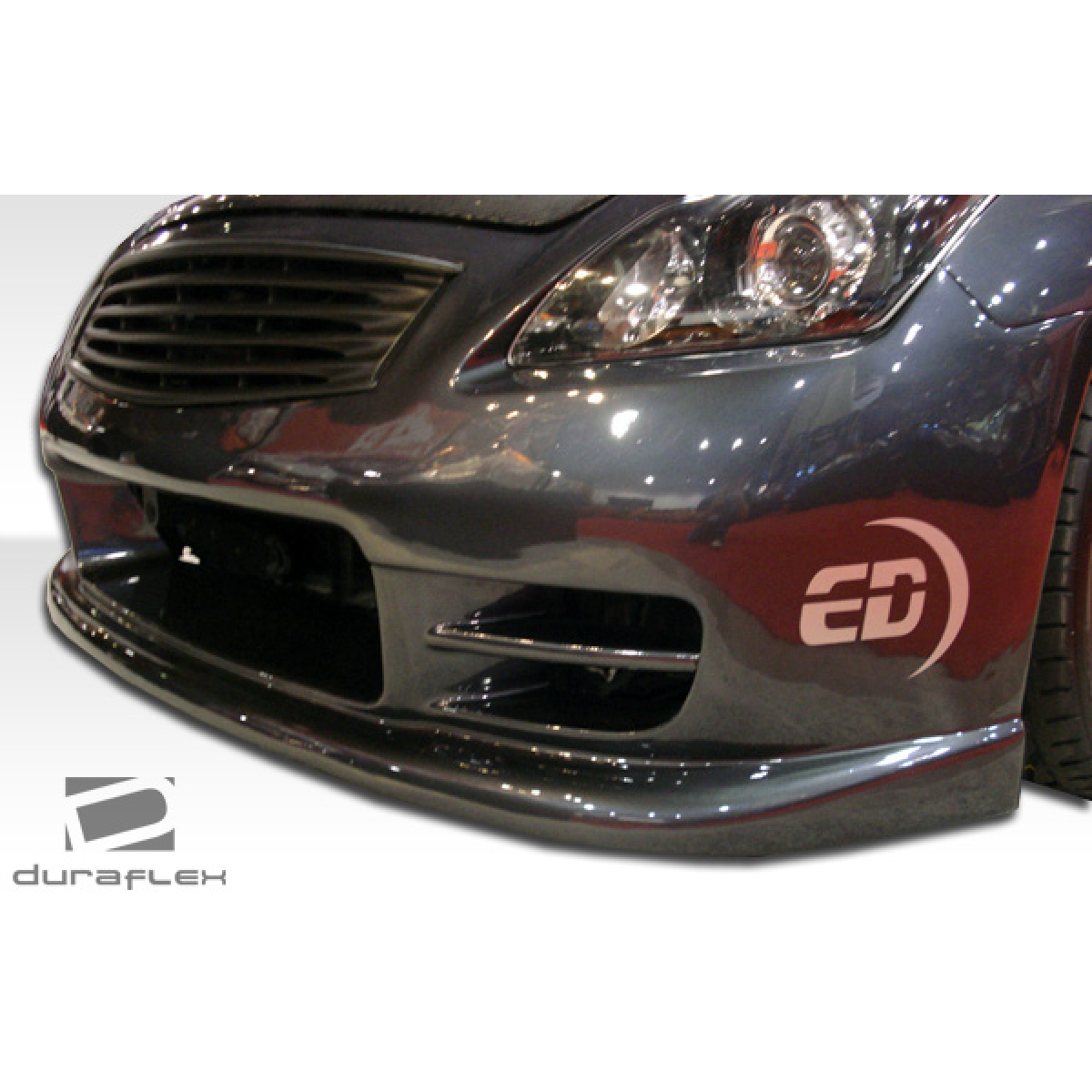 Modify your Infiniti G37 2008 with our Exterior/Complete Body Kits - Front view at a slight upward angle