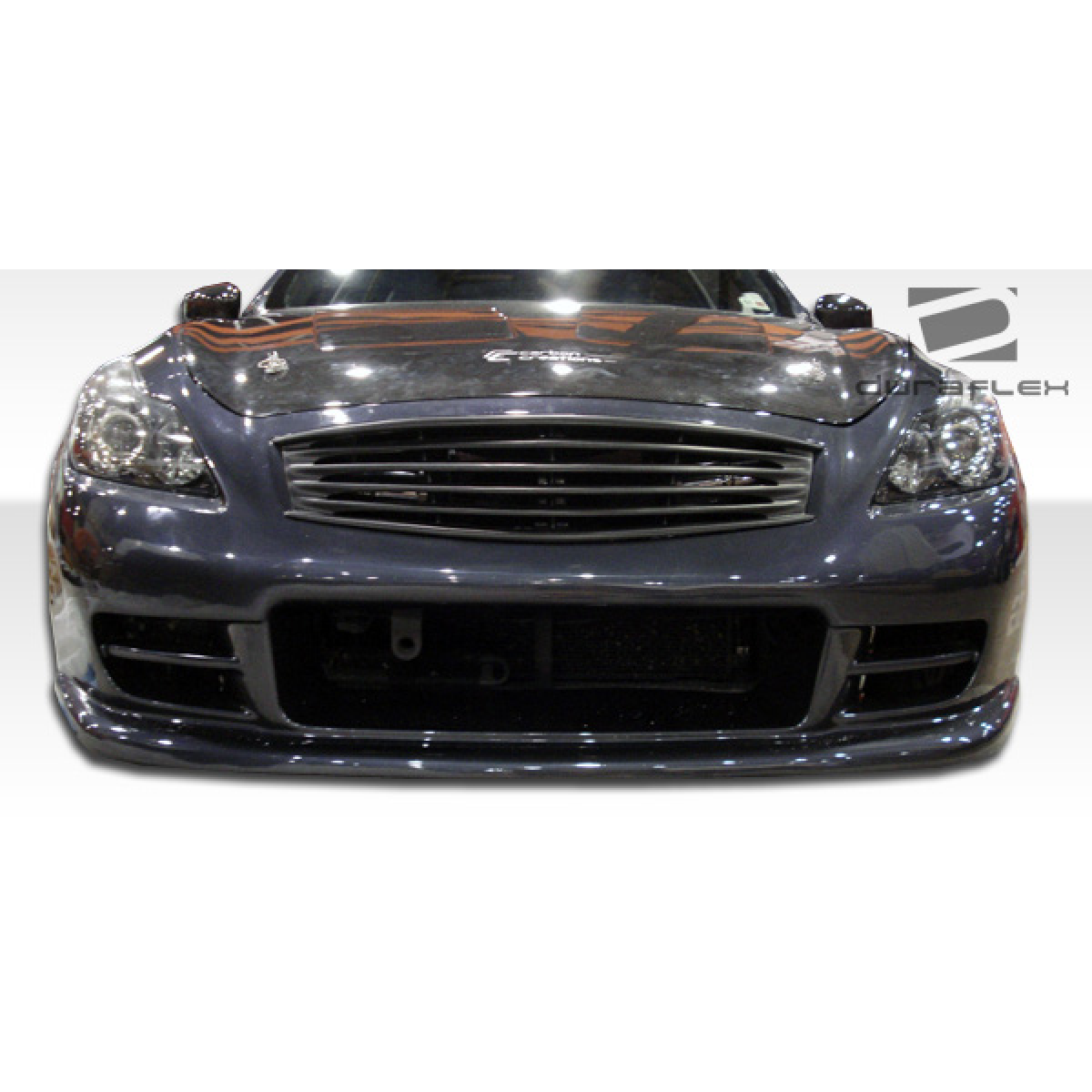 Modify your Infiniti G37 2008 with our Exterior/Complete Body Kits - Front view of the Infiniti G37 at eye level