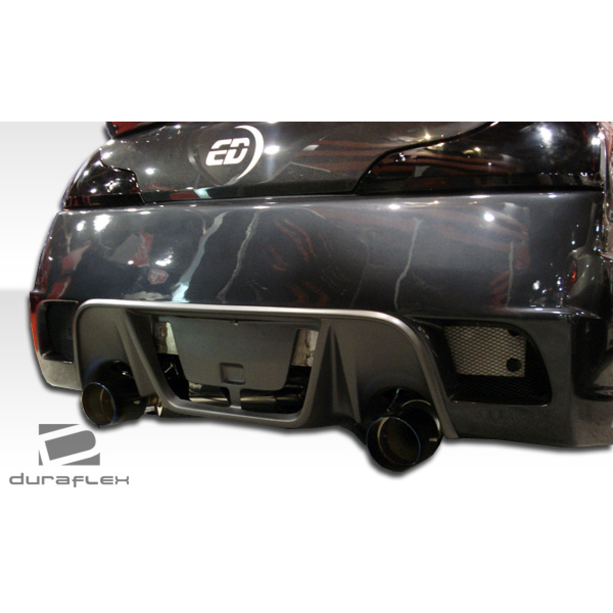 Modify your Infiniti G37 2008 with our Exterior/Complete Body Kits - Angle showing rear of vehicle and bumper part