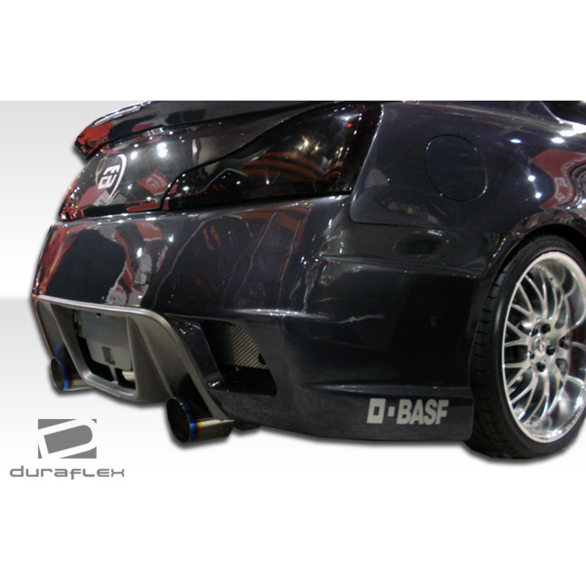 Modify your Infiniti G37 2008 with our Exterior/Complete Body Kits - Viewed from a low rear angle