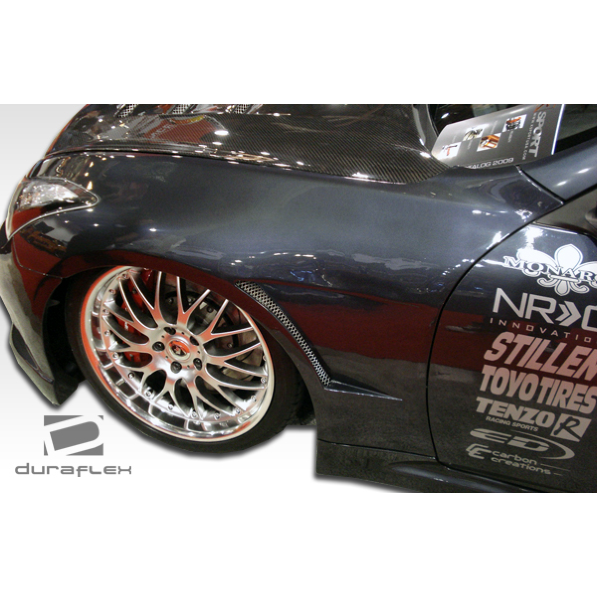 Modify your Infiniti G37 2008 with our Exterior/Fenders - Part angle is side view showcasing fender design