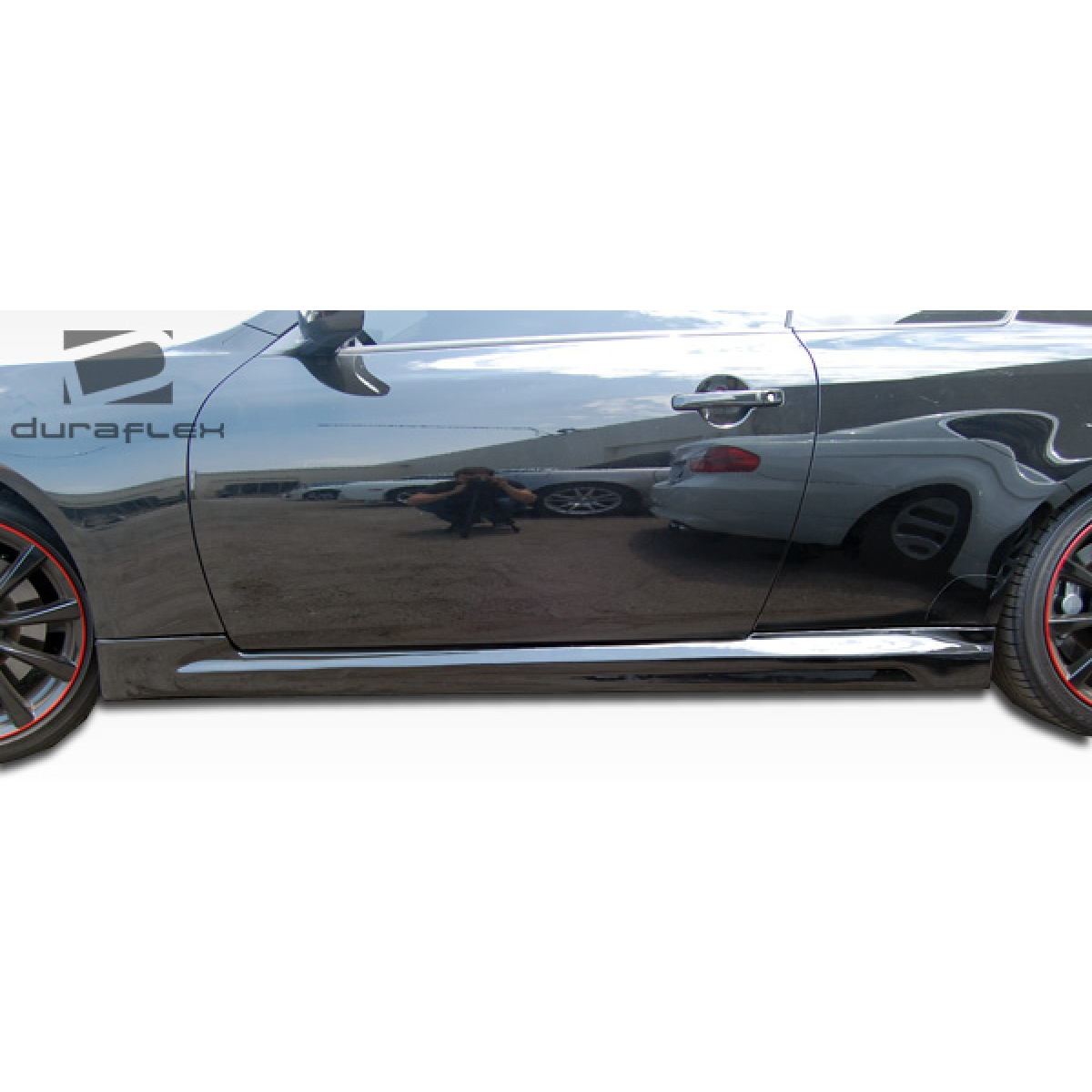 Modify your Infiniti G37 2008 with our Exterior/Complete Body Kits - Side view of car part at a slight angle