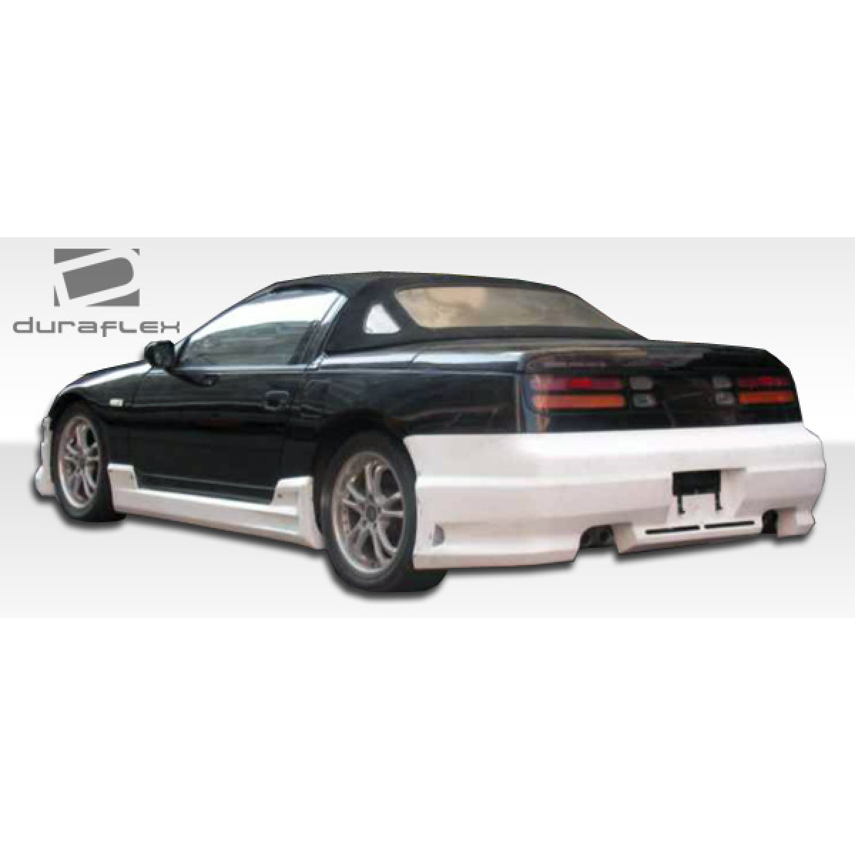 Modify your Nissan 300ZX 1990 with our Exterior/Side Skirts - Viewed from rear angle showing side skirts