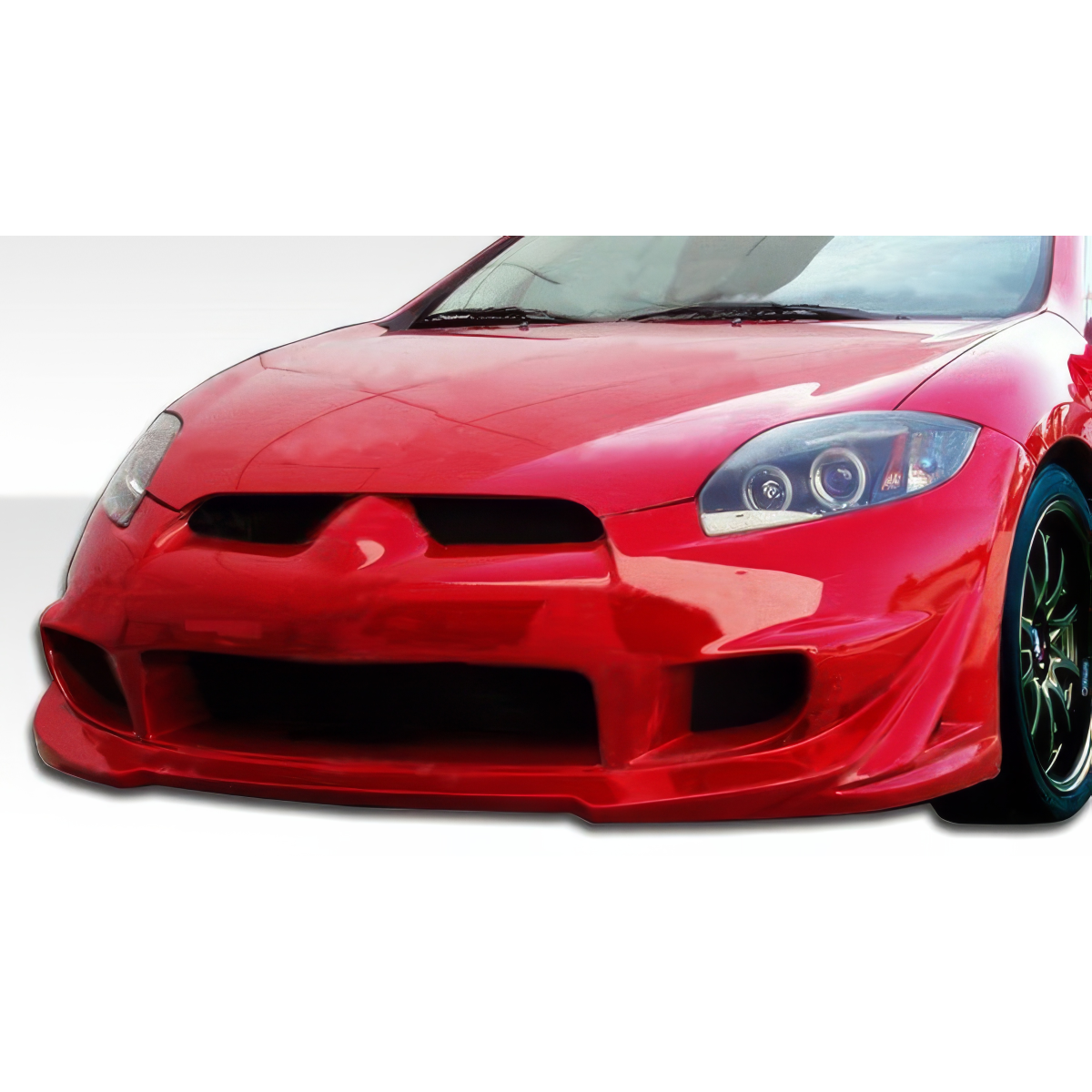 Modify your Mitsubishi Eclipse 2006 with our Exterior/Front Bumpers or Lips - Front view of bumper at a low angle