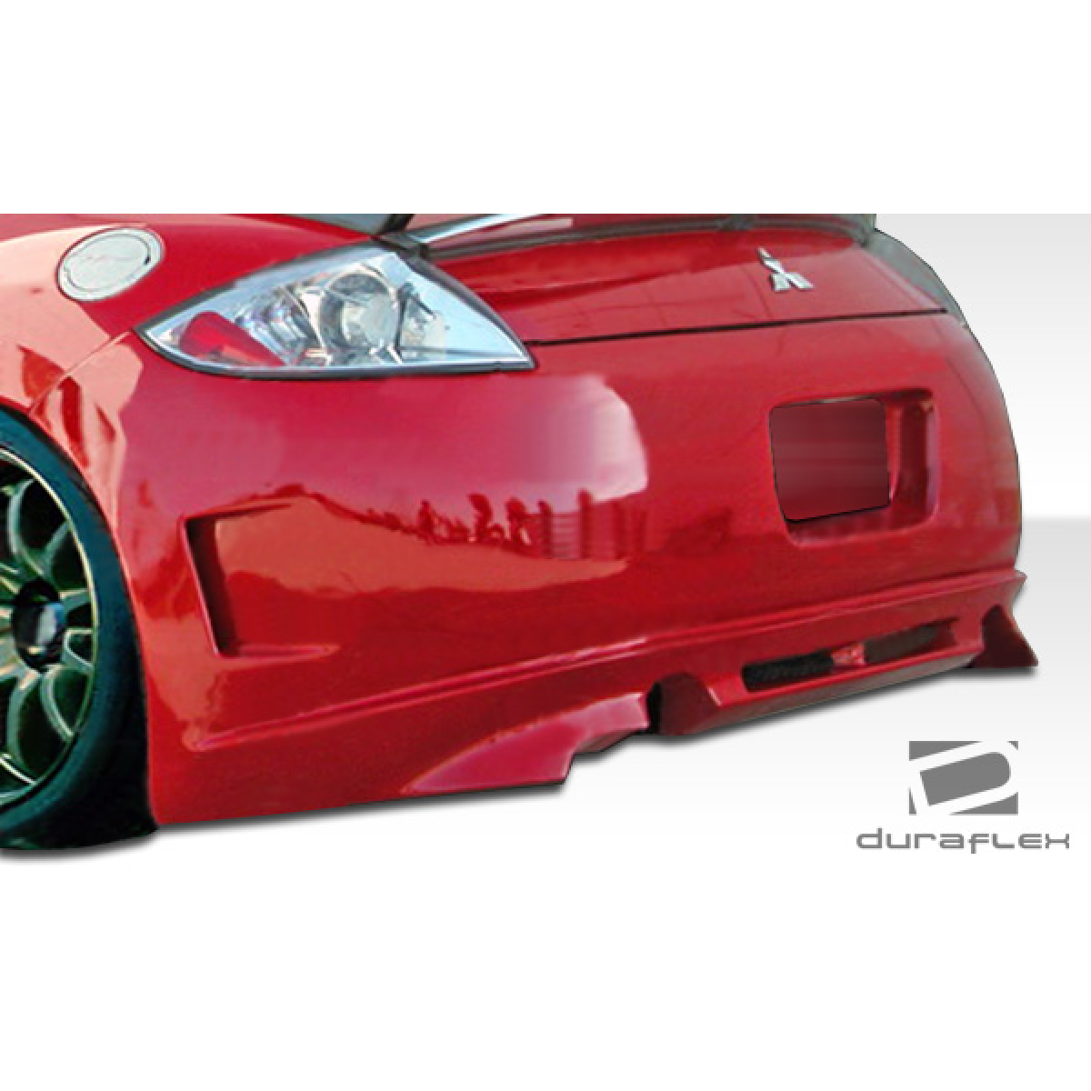 Modify your Mitsubishi Eclipse 2006 with our Exterior/Rear Bumpers or Lips - Rear angle view of vehicle part shown