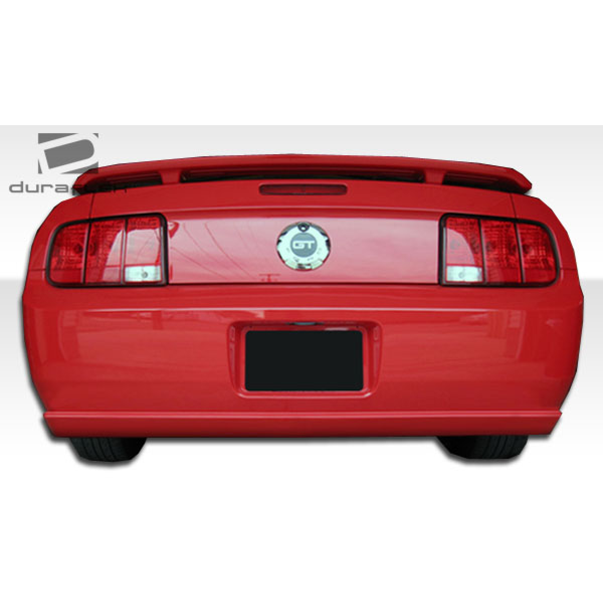 Modify your Ford Mustang 2005 with our Exterior/Complete Body Kits - Back view of the rear bumper at a straight angle