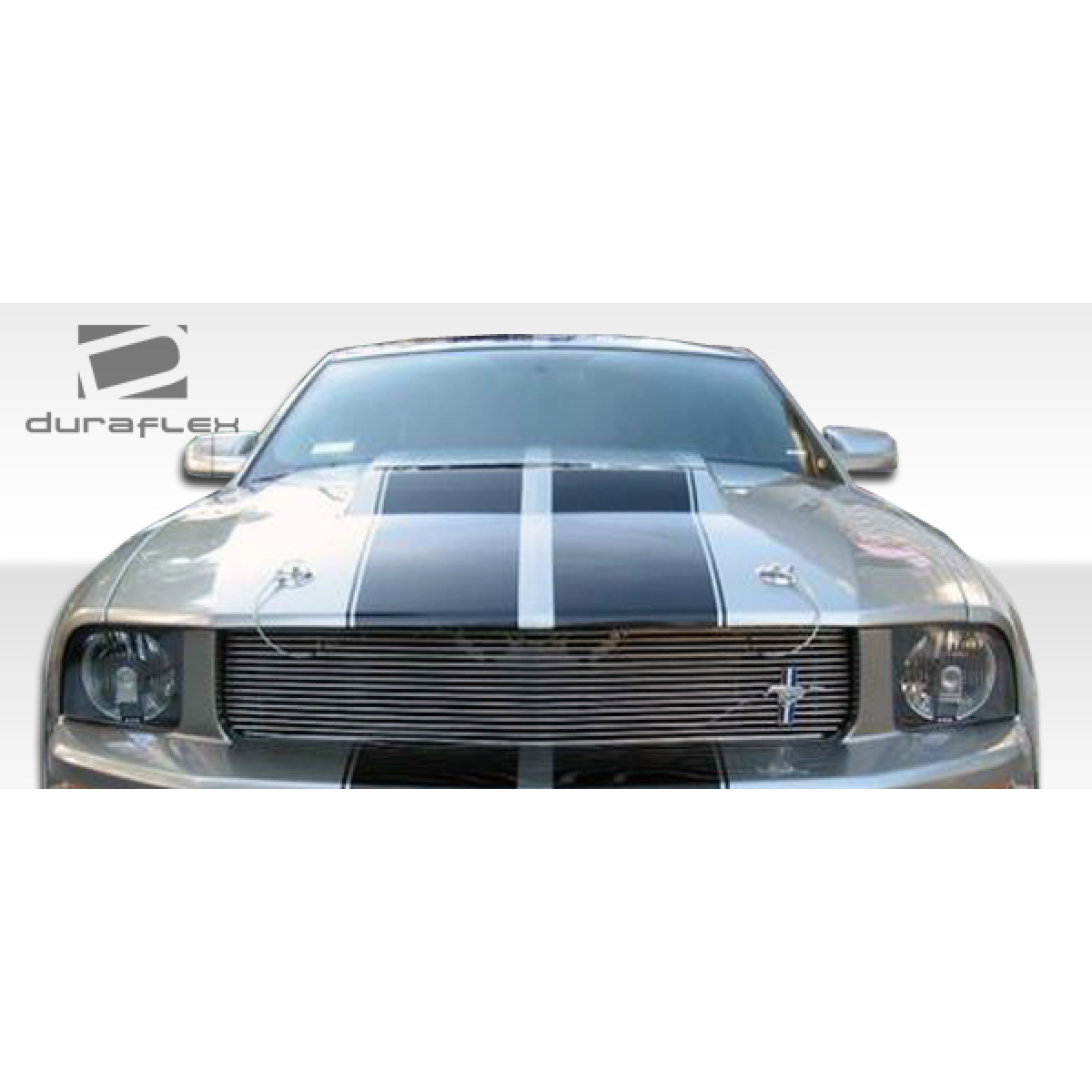 Modify your Ford Mustang 2005 with our Exterior/Complete Body Kits - Front view of the vehicle at eye level