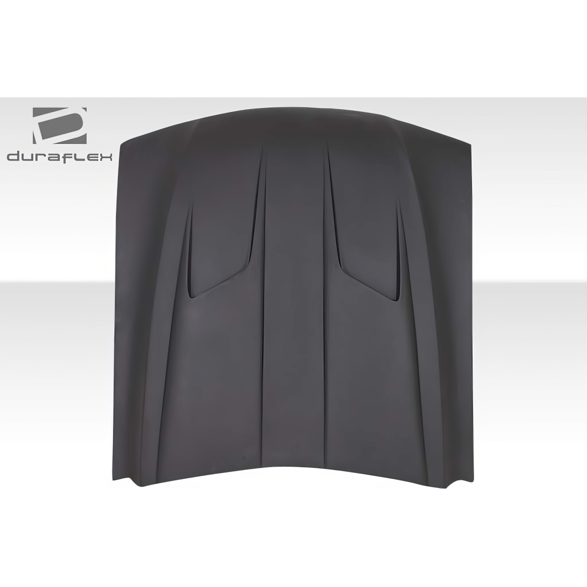 Modify your Ford Mustang 1994 with our Exterior/Hoods - Front view of the hood showing smooth curves