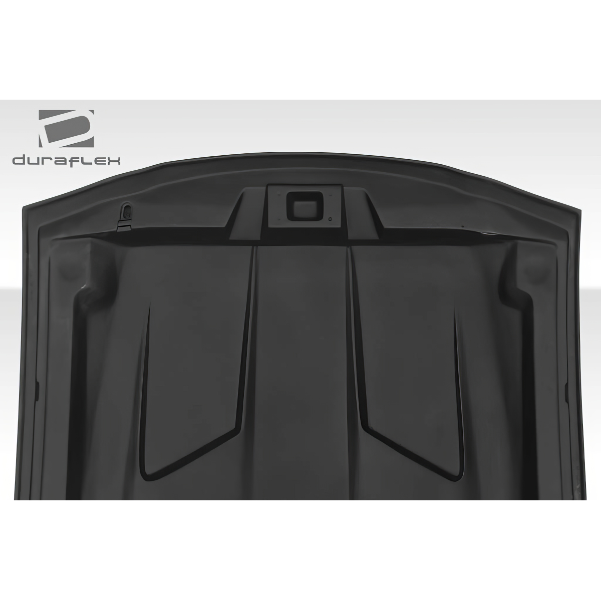 Modify your Ford Mustang 1994 with our Exterior/Hoods - Top view of hood from a straight angle