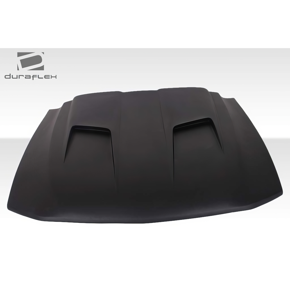 Modify your Ford Mustang 2005 with our Exterior/Hoods - Top down view of hood at a flat angle