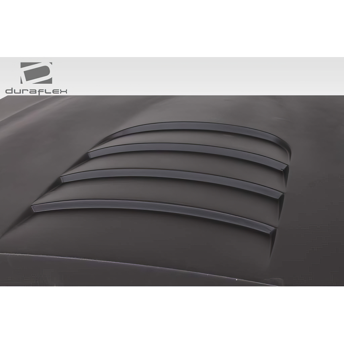 Modify your Ford Mustang 1987 with our Exterior/Hoods - Viewed from a slightly overhead angle