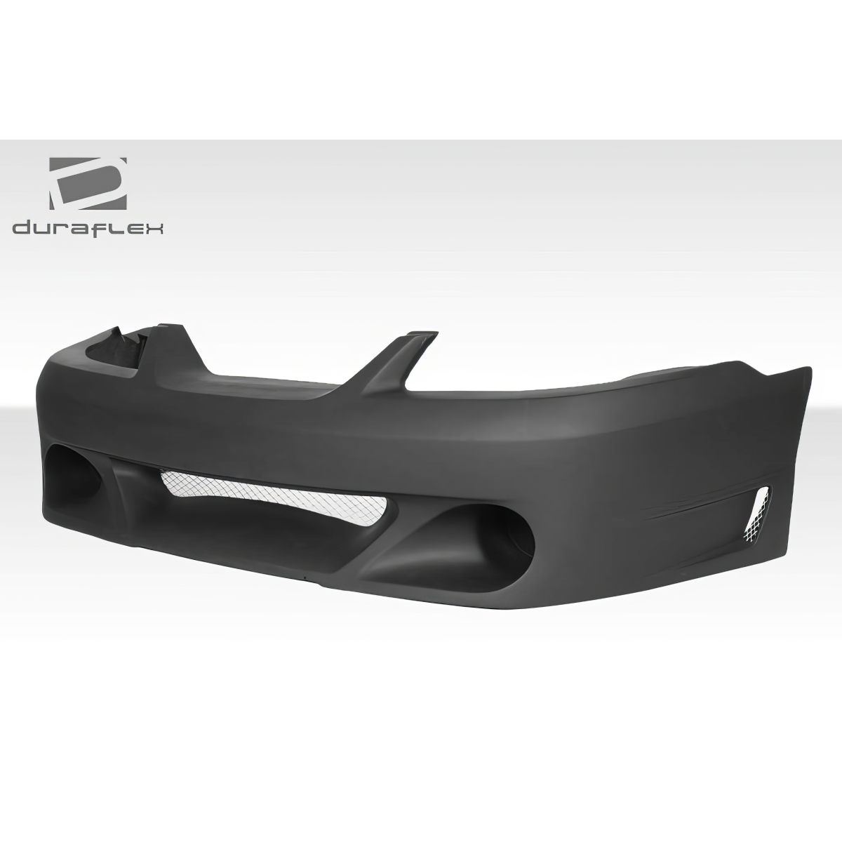 Modify your Ford Mustang 1999 with our Exterior/Front Bumpers or Lips - Front view at a slight angle showing details