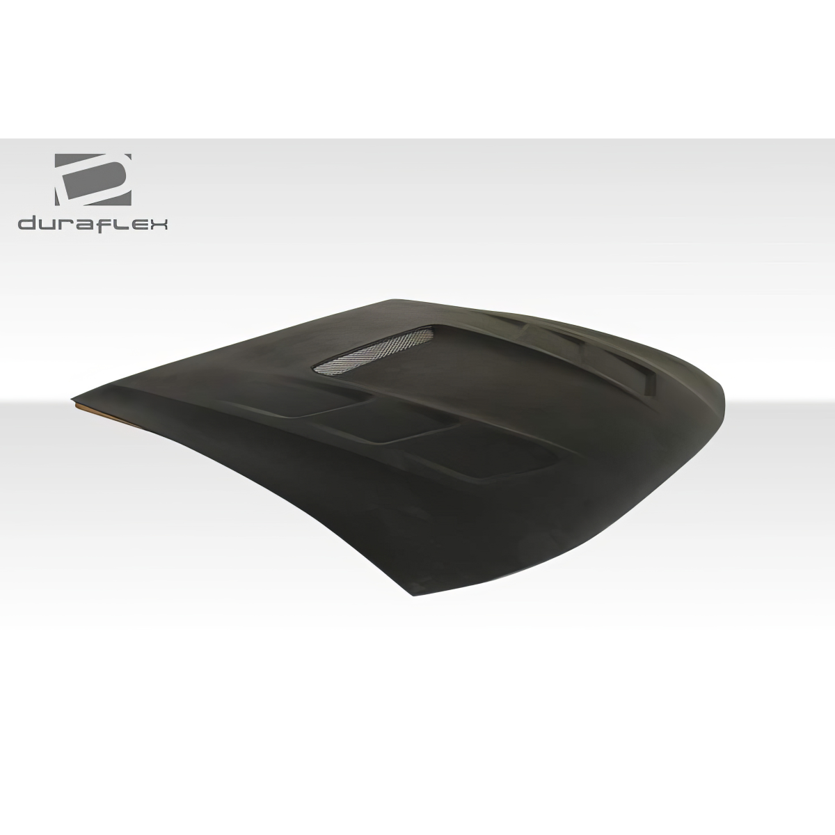 Modify your Ford Mustang 1999 with our Exterior/Hoods - Angle shows part from slightly above and to the side