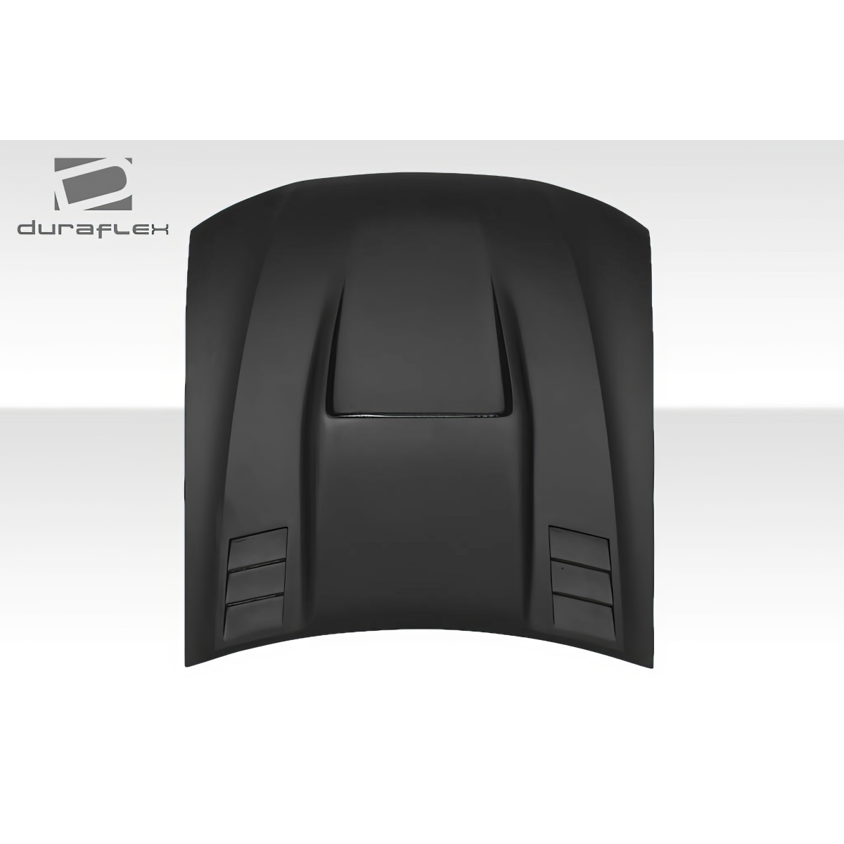 Modify your Ford Mustang 1999 with our Exterior/Hoods - Top down view of hood at slight angle