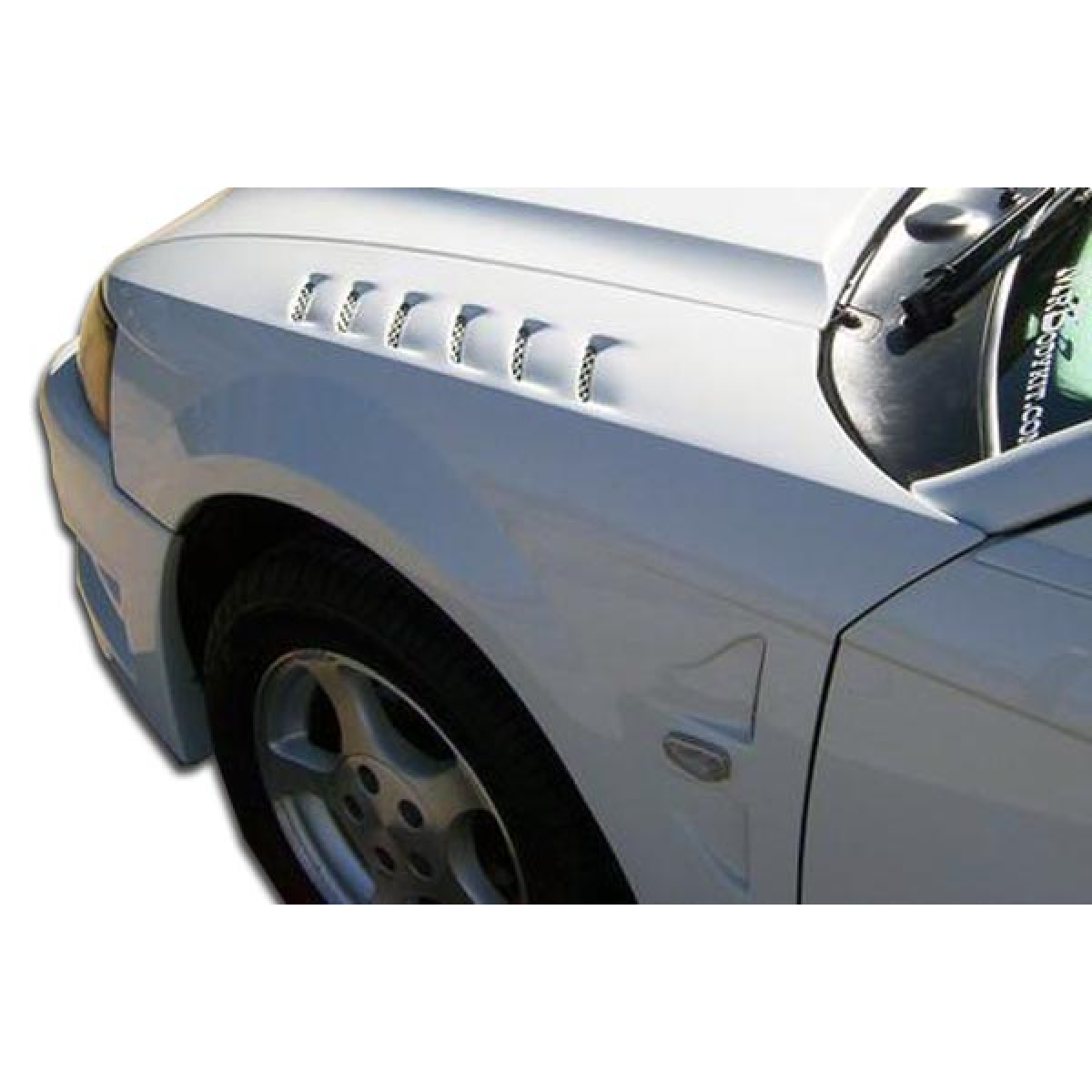 Modify your Ford Mustang 1999 with our Exterior/Fenders - Part is seen from a slight top angle