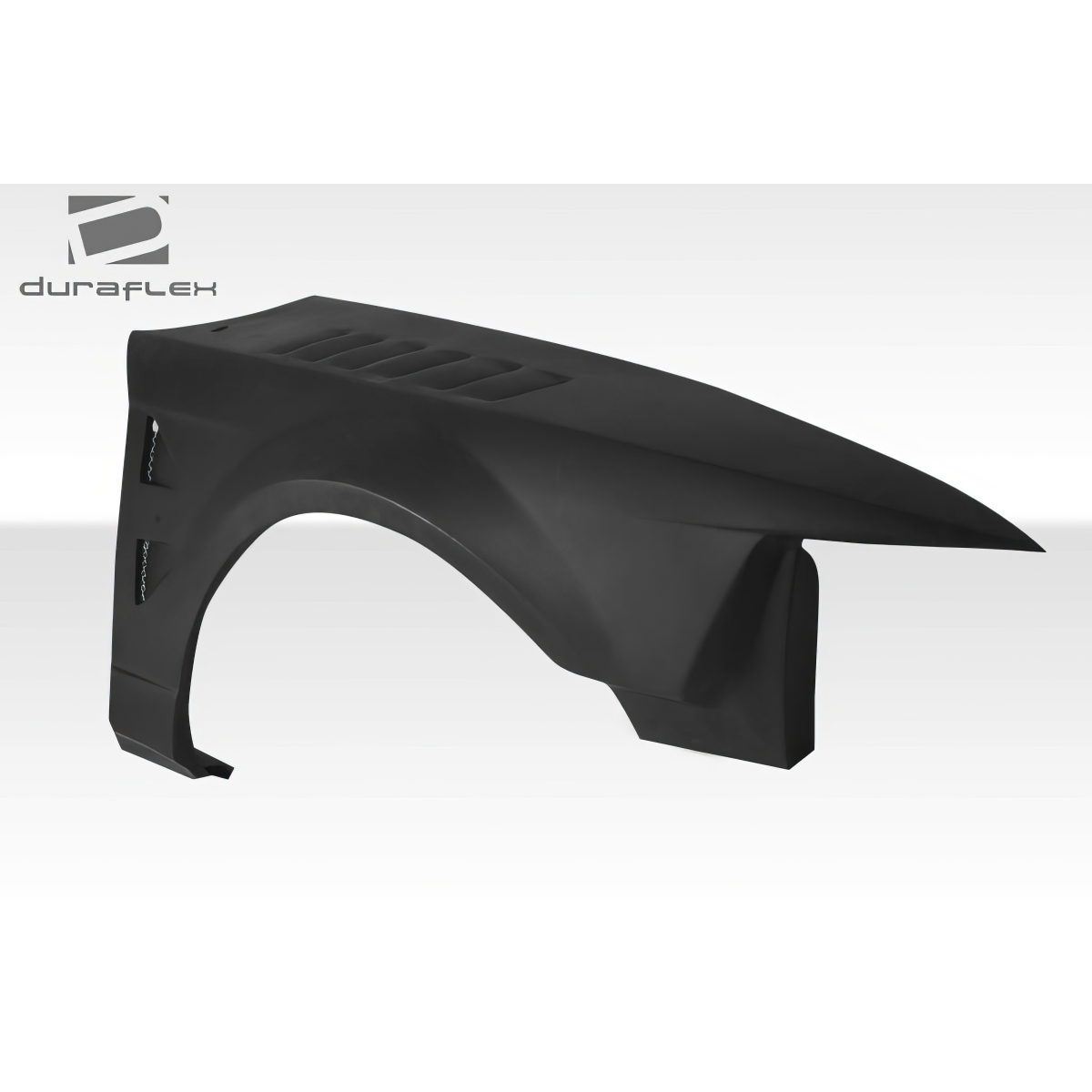 Modify your Ford Mustang 1999 with our Exterior/Fenders - Side view angle of the fender part