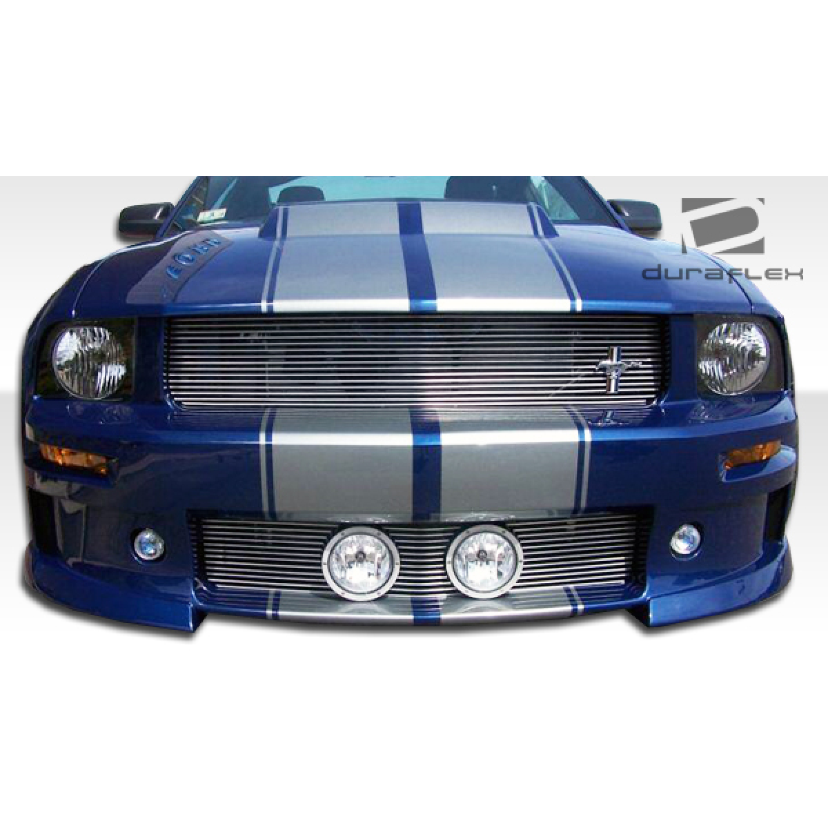 Modify your Ford Mustang 2005 with our Exterior/Complete Body Kits - Front view of vehicle at eye level angle