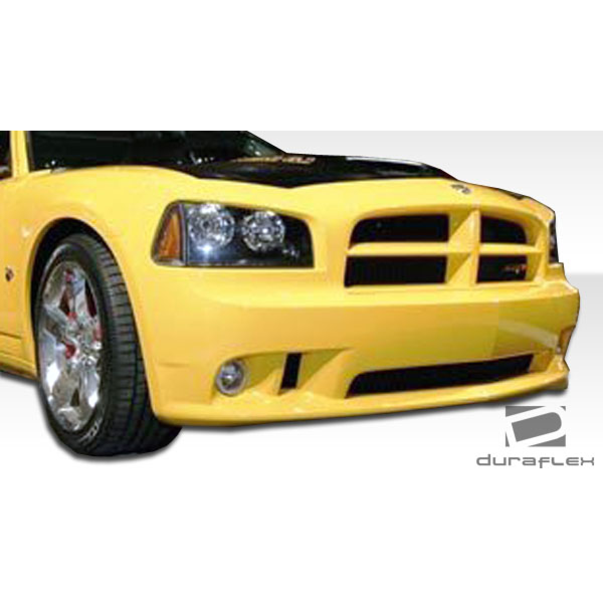 Modify your Dodge Charger 2006 with our Exterior/Complete Body Kits - Front angle view of custom bumper design