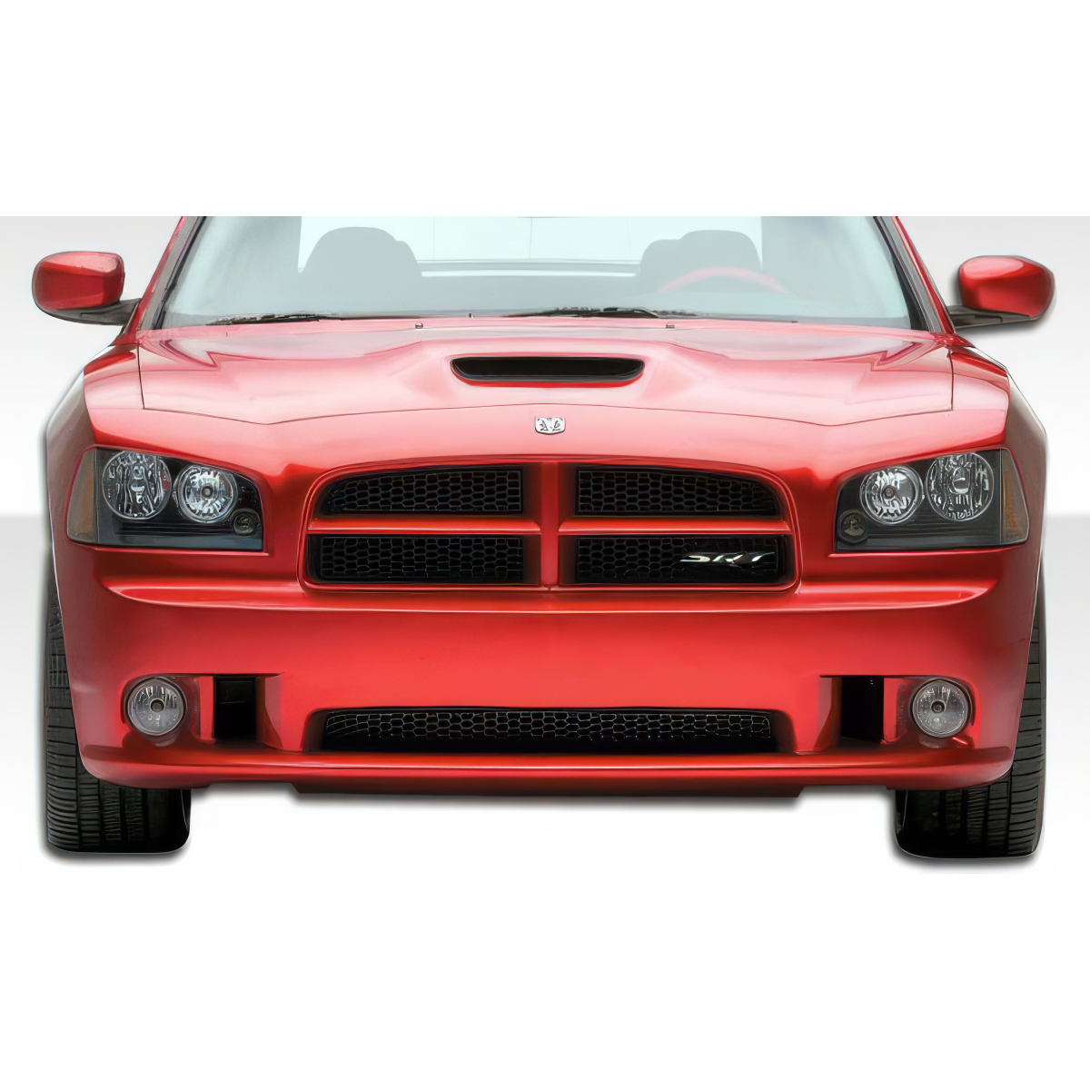 Modify your Dodge Charger 2006 with our Exterior/Complete Body Kits - Front view of the vehicle at a straight angle