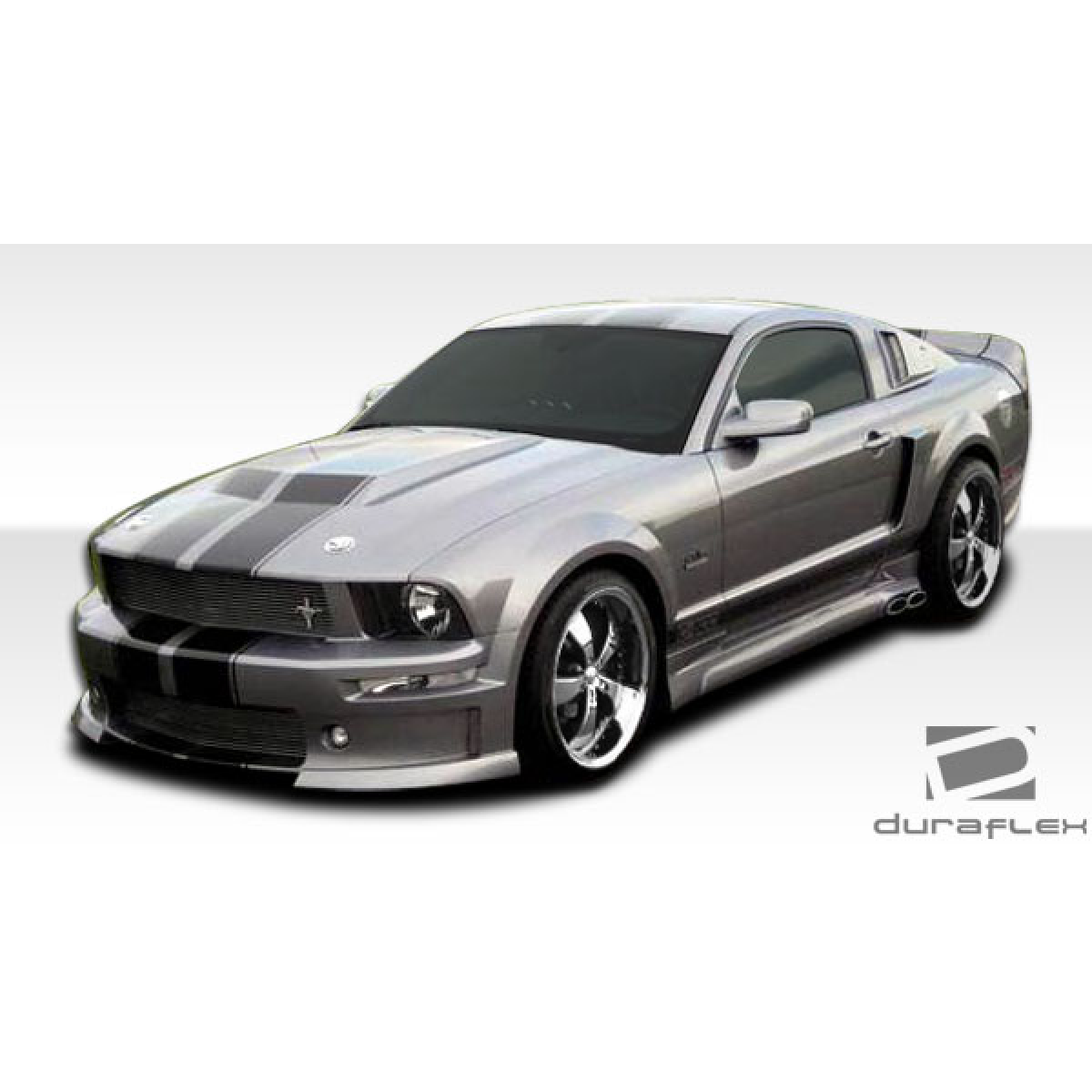 Modify your Ford Mustang 2005 with our Exterior/Complete Body Kits - Image shows vehicle from a slight front angle