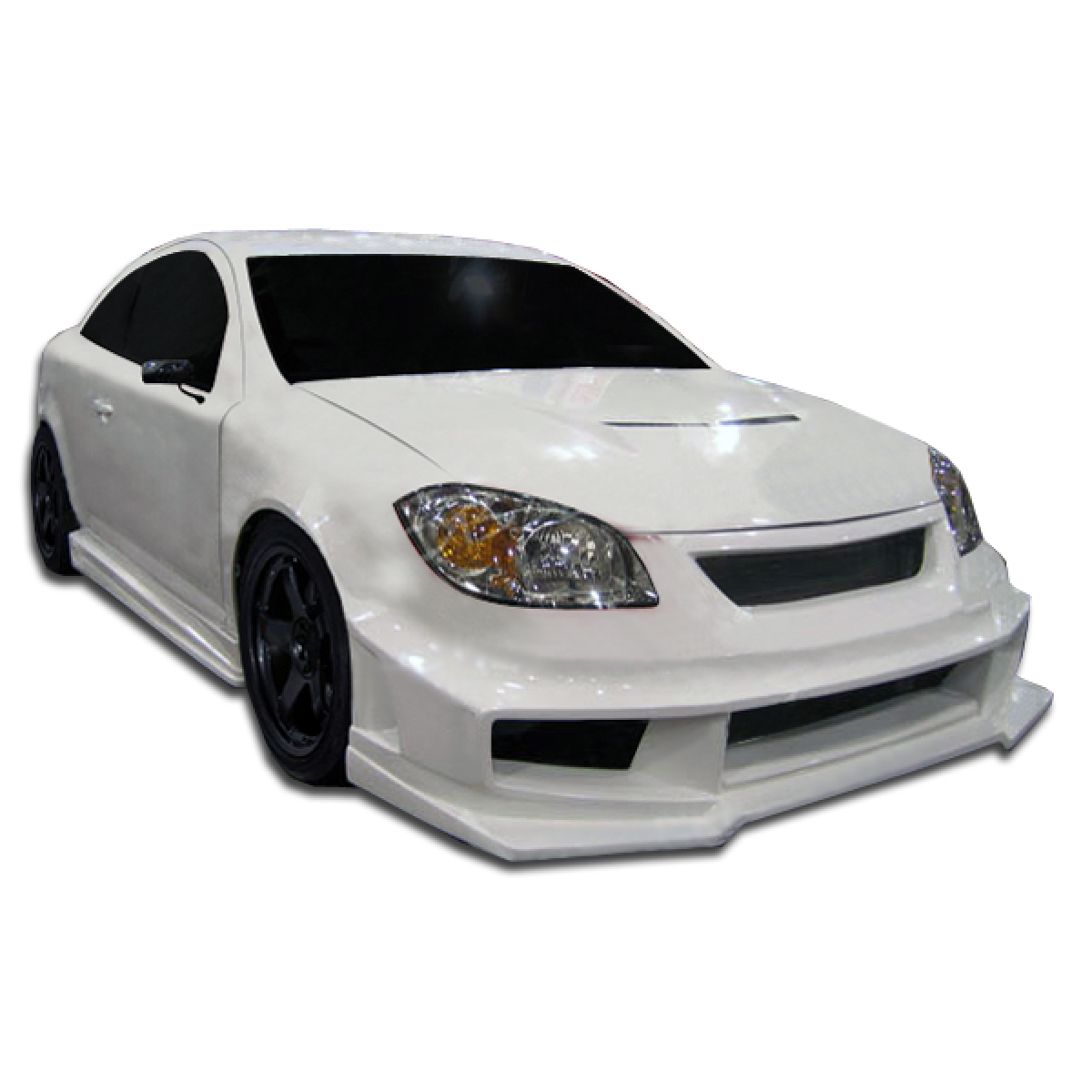 Modify your Chevrolet Cobalt 2005 with our Exterior/Front Bumpers or Lips - Front angle view of aftermarket front bumper