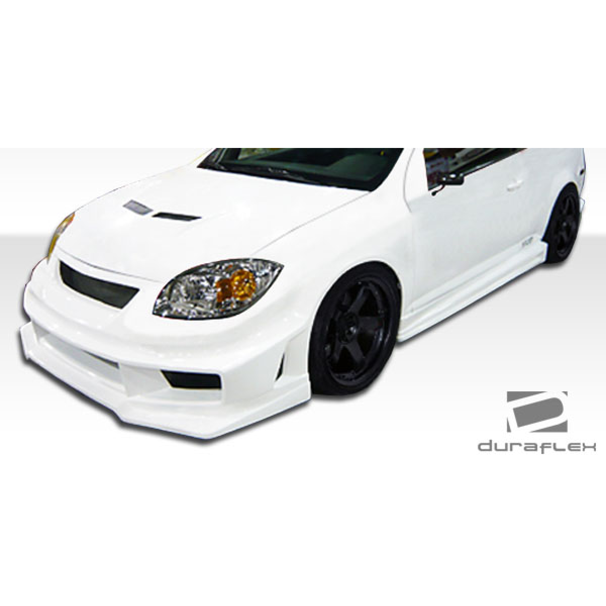 Modify your Chevrolet Cobalt 2005 with our Exterior/Front Bumpers or Lips - Front view angle of the vehicle part