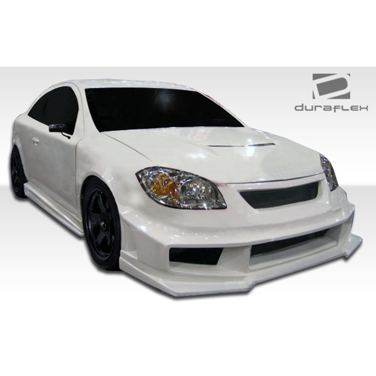 Modify your Chevrolet Cobalt 2005 with our Exterior/Side Skirts - Front three quarter angle view of vehicle part