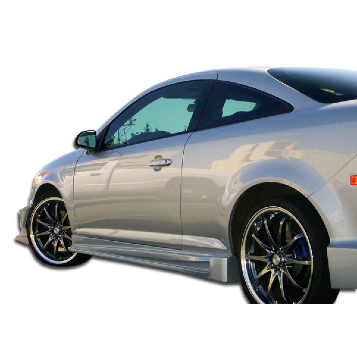 Modify your Chevrolet Cobalt 2005 with our Exterior/Side Skirts - Side view at a slight angle