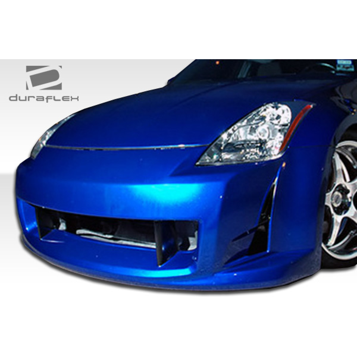 Modify your Nissan 350Z 2003 with our Exterior/Complete Body Kits - Front angle view of bumper part