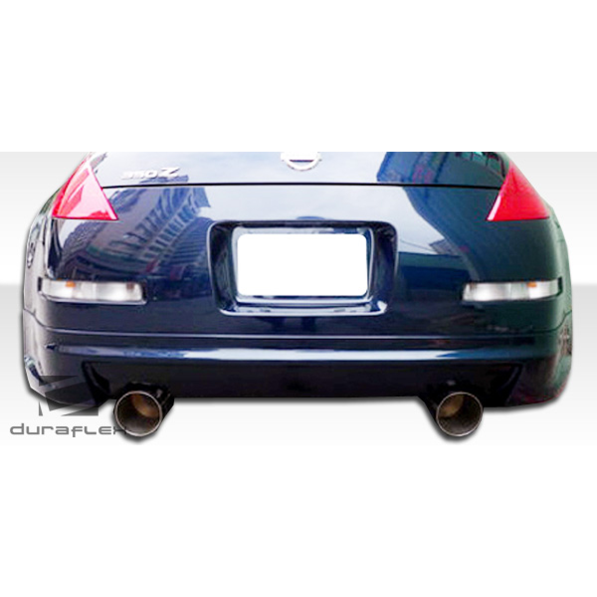 Modify your Nissan 350Z 2003 with our Exterior/Complete Body Kits - Rear view at a slight upward angle