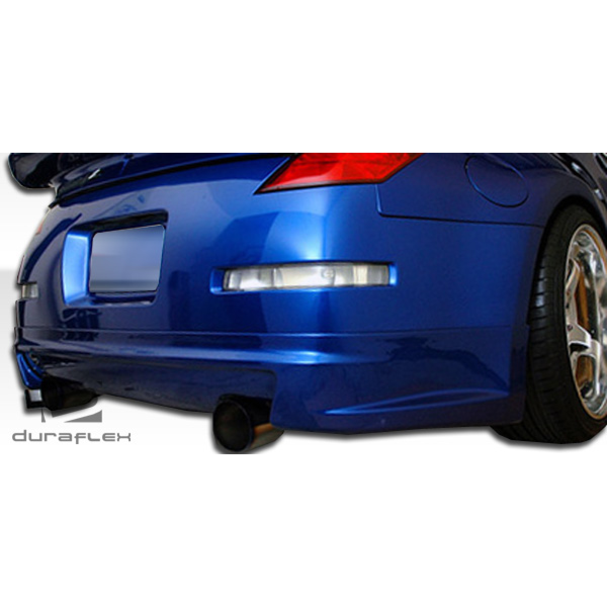 Modify your Nissan 350Z 2003 with our Exterior/Complete Body Kits - The part is viewed from a low rear angle