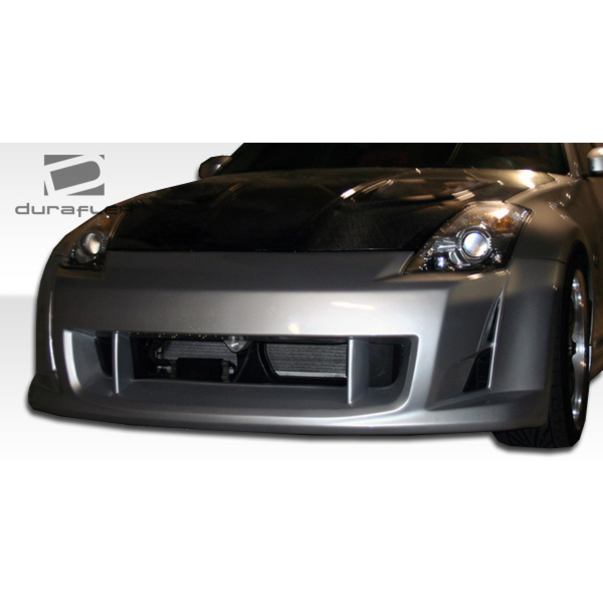 Modify your Nissan 350Z 2003 with our Exterior/Complete Body Kits - Front angle showcasing the body kit's design