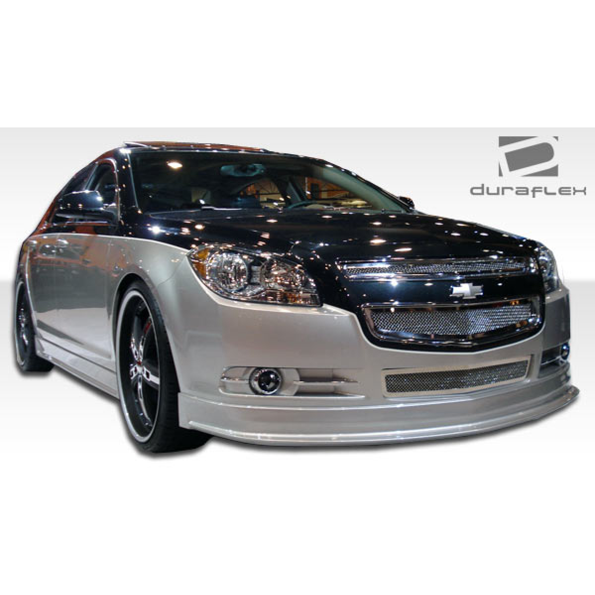 Modify your Chevrolet Malibu 2008 with our Exterior/Side Skirts - Front three quarter view of vehicle