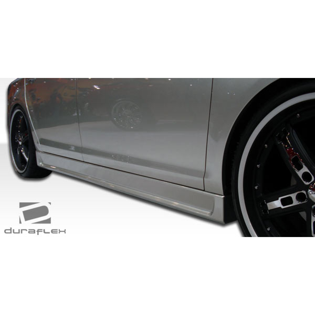 Modify your Chevrolet Malibu 2008 with our Exterior/Side Skirts - Side view angle of vehicle body part