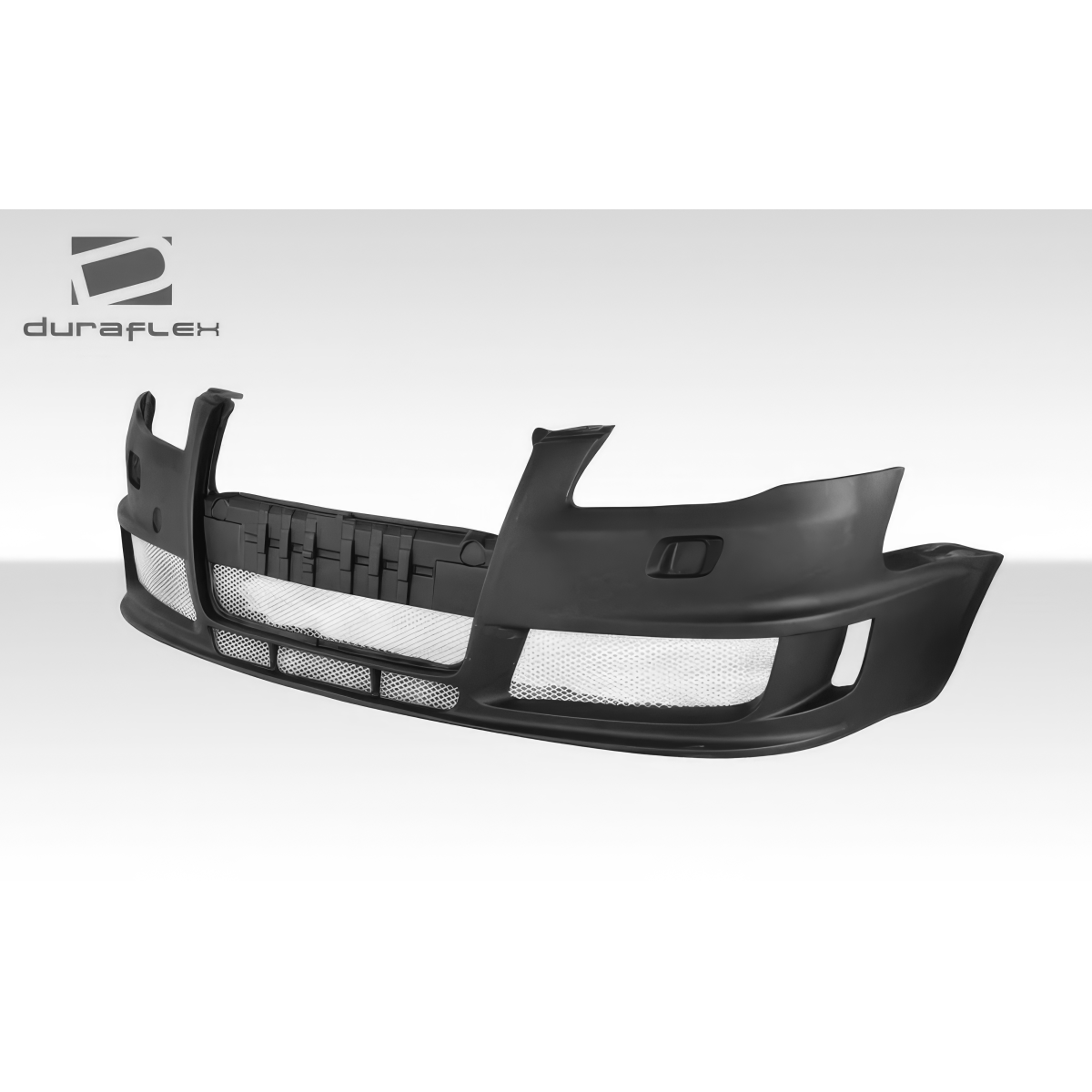 Modify your Audi A4 2006 with our Exterior/Front Bumpers or Lips - Front angle view of front bumper part