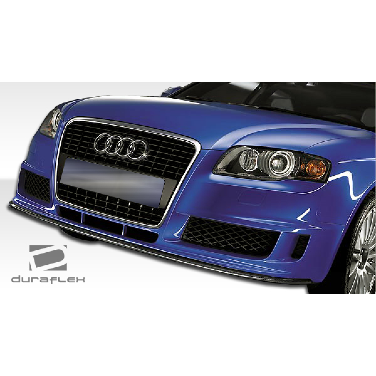 Modify your Audi A4 2006 with our Exterior/Front Bumpers or Lips - Front view angle of Audi A4 DTM bumper part