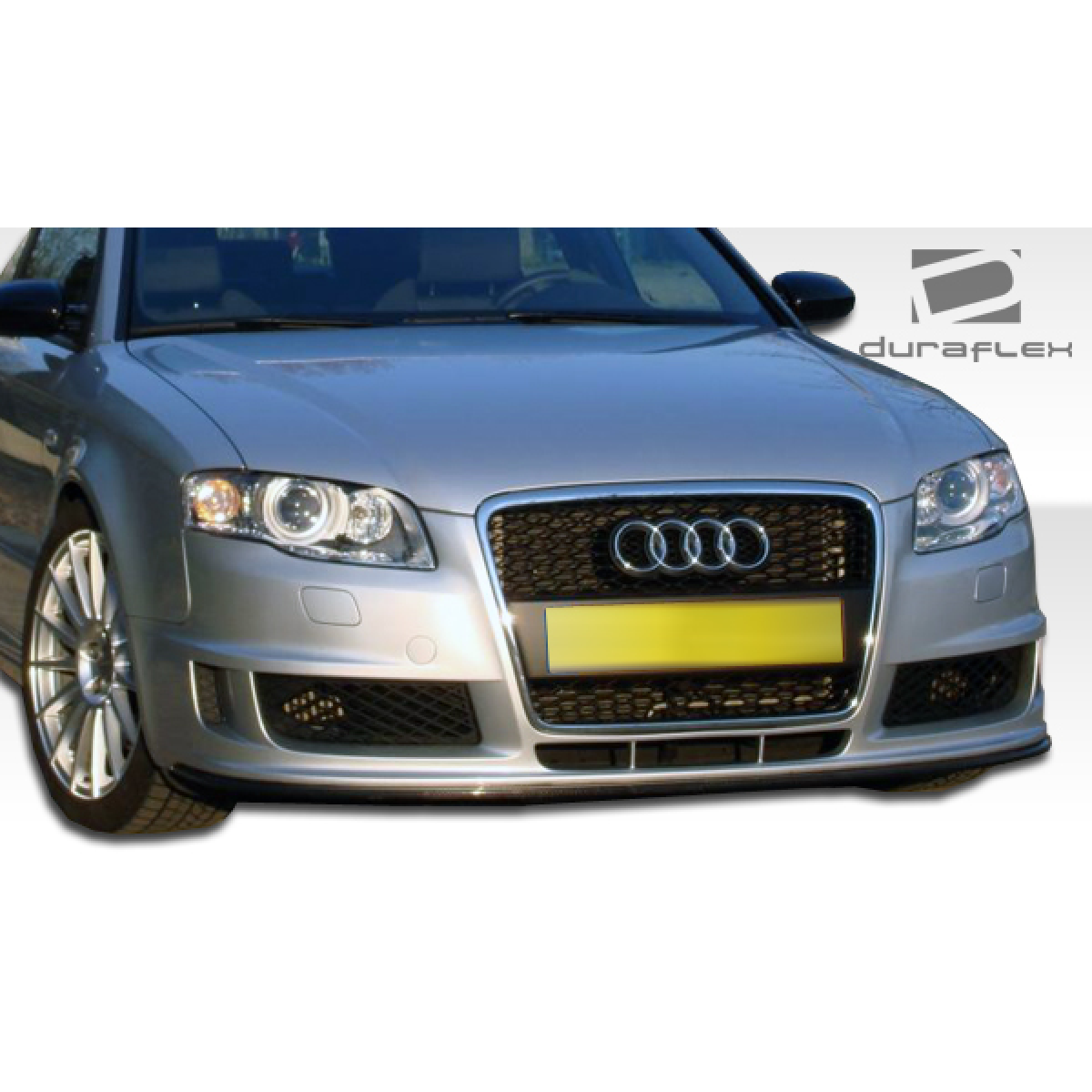 Modify your Audi A4 2006 with our Exterior/Front Bumpers or Lips - Front view angle of the Audi A4 part