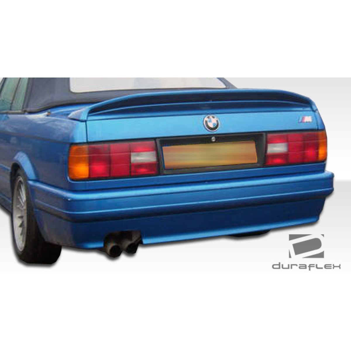 Modify your BMW 3-Series 1988 with our Exterior/Complete Body Kits - Image shows rear view at a slight angle