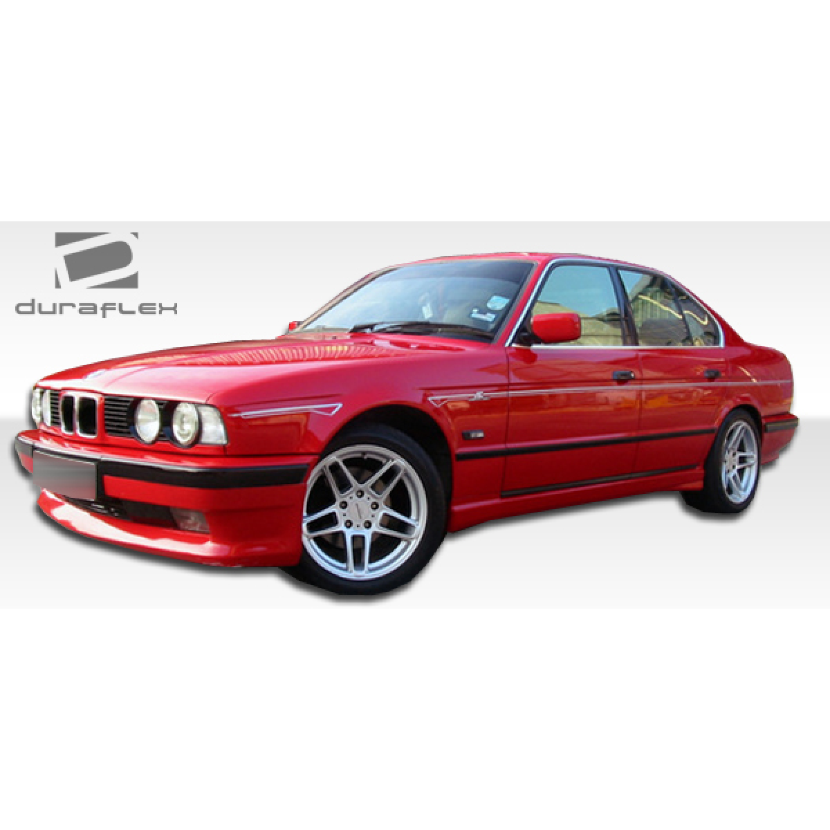 Modify your BMW 5-Series 1989 with our Exterior/Front Bumpers or Lips - Viewed from the front left angle