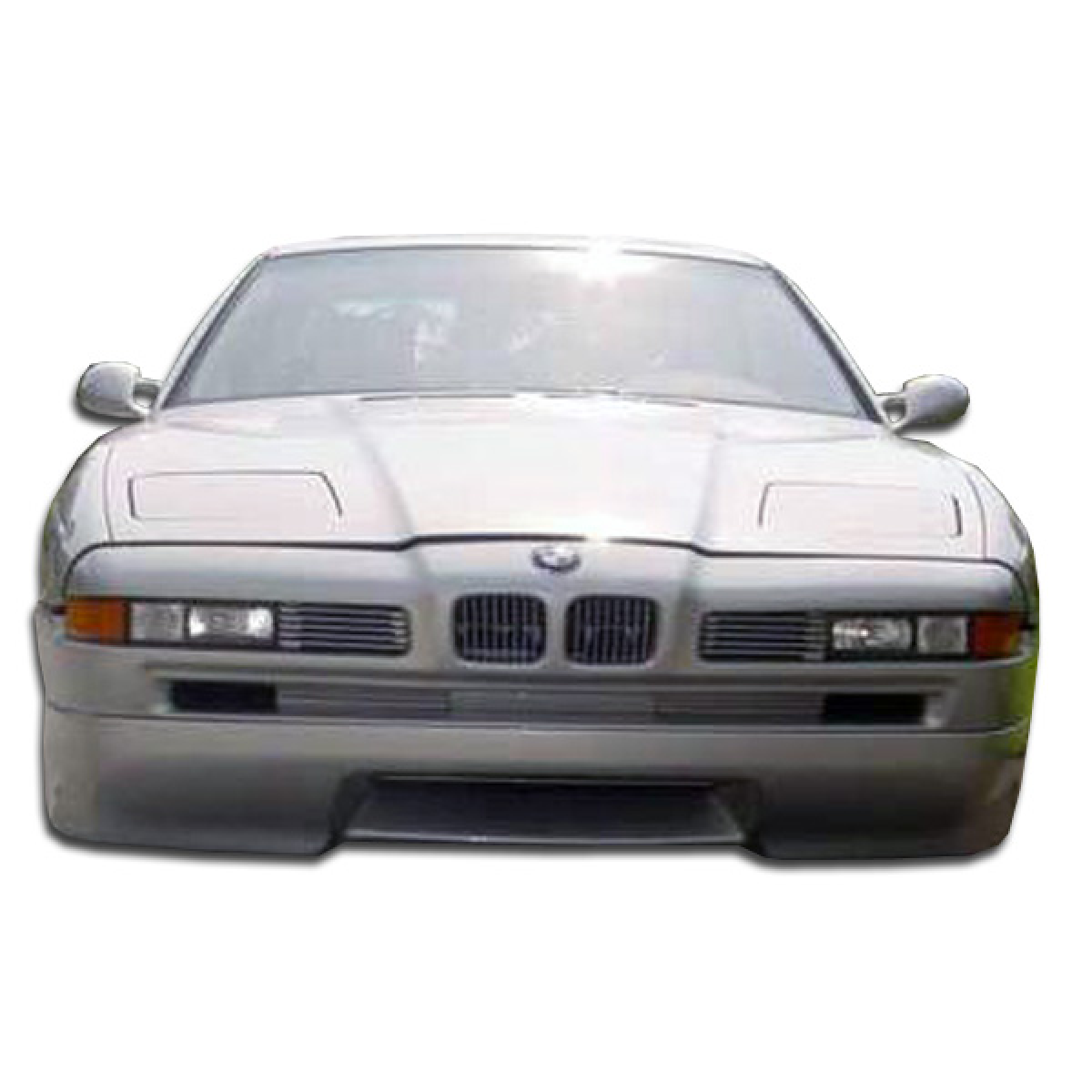 Modify your BMW 8-Series 1991 with our Exterior/Front Bumpers or Lips - Front view of the car at a straight angle