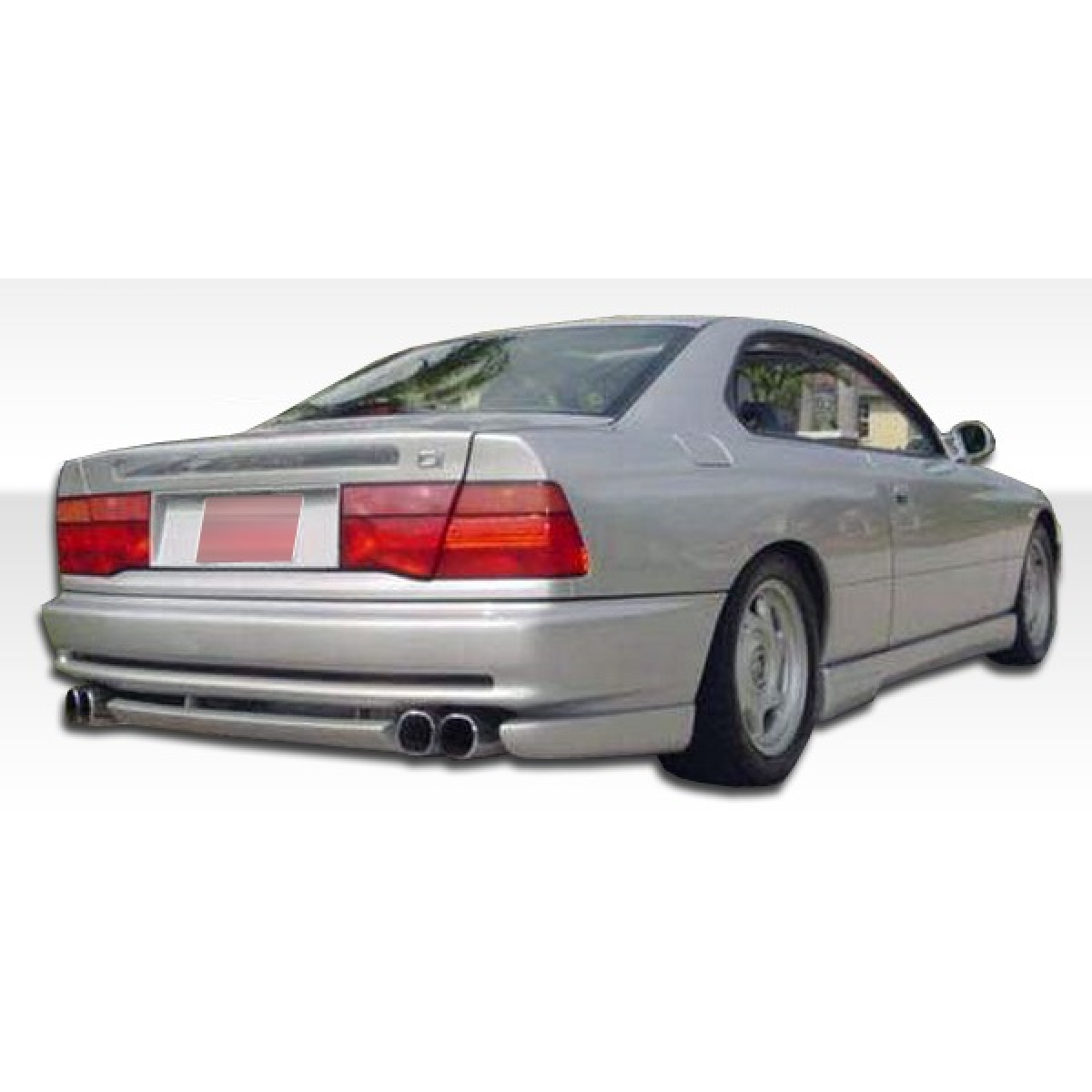 Modify your BMW 8-Series 1991 with our Exterior/Side Skirts - Slightly angled rear view showing side skirts