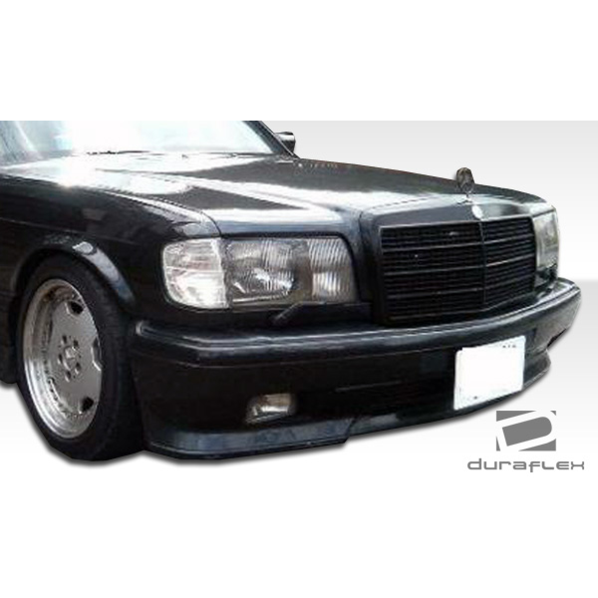 Modify your Mercedes-Benz E-Class 1986 with our Exterior/Complete Body Kits - Front view of bumper at slight angle