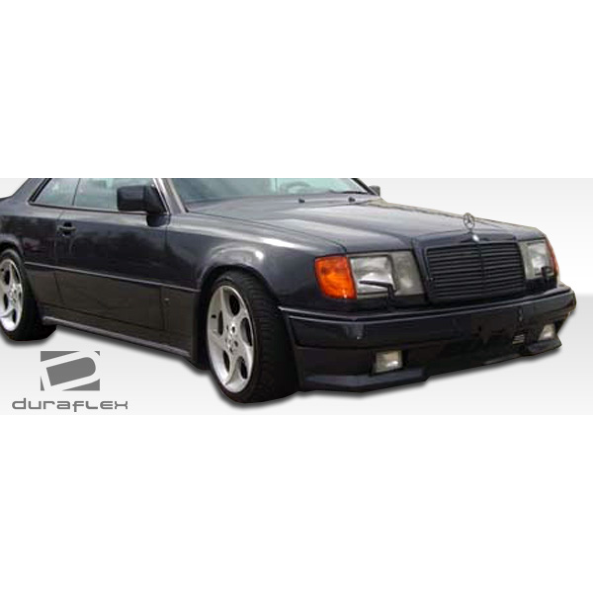 Modify your Mercedes-Benz E-Class 1986 with our Exterior/Complete Body Kits - Front view of vehicle at slight angle