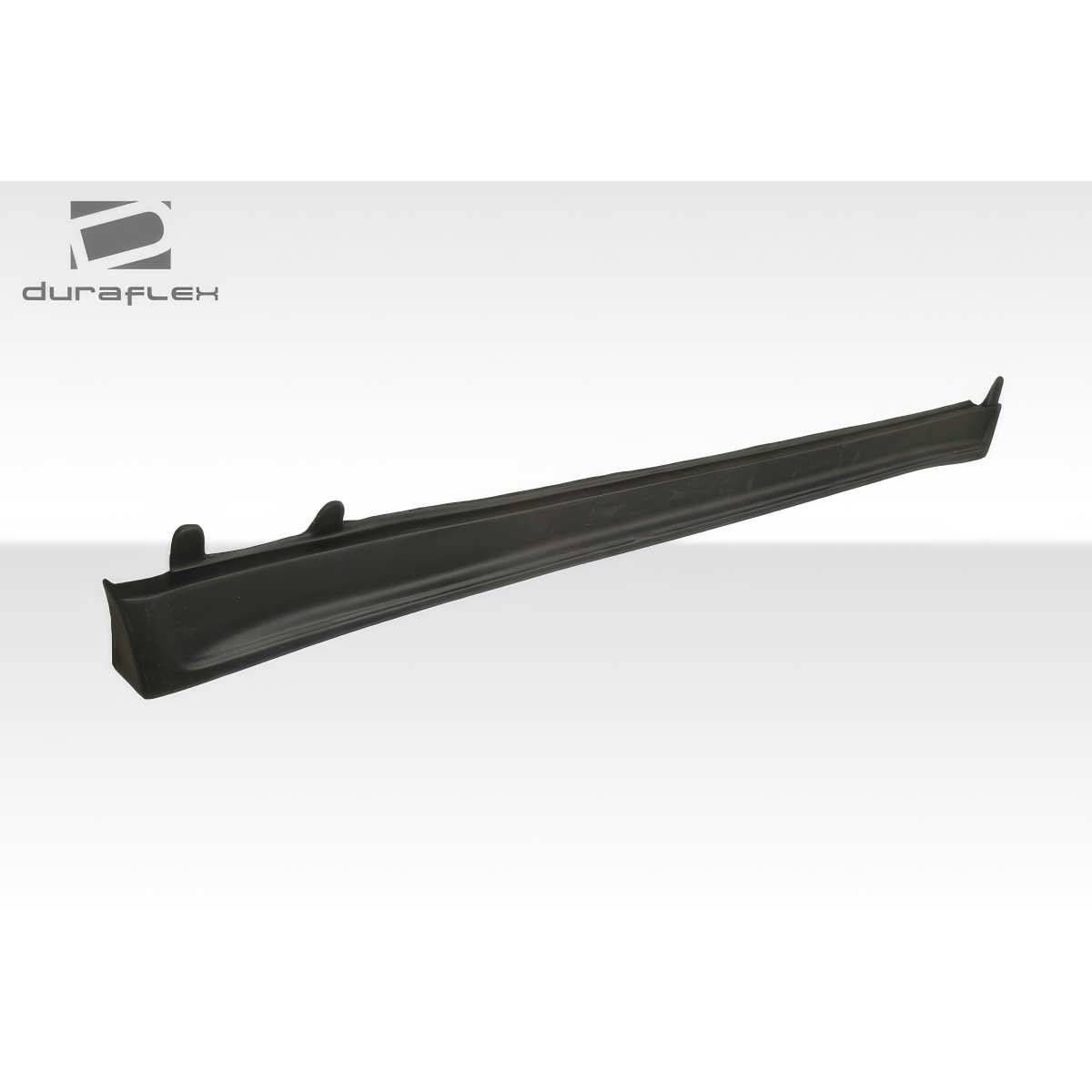 Modify your Mercedes-Benz E-Class 1986 with our Exterior/Side Skirts - Side view angled slightly from top to bottom