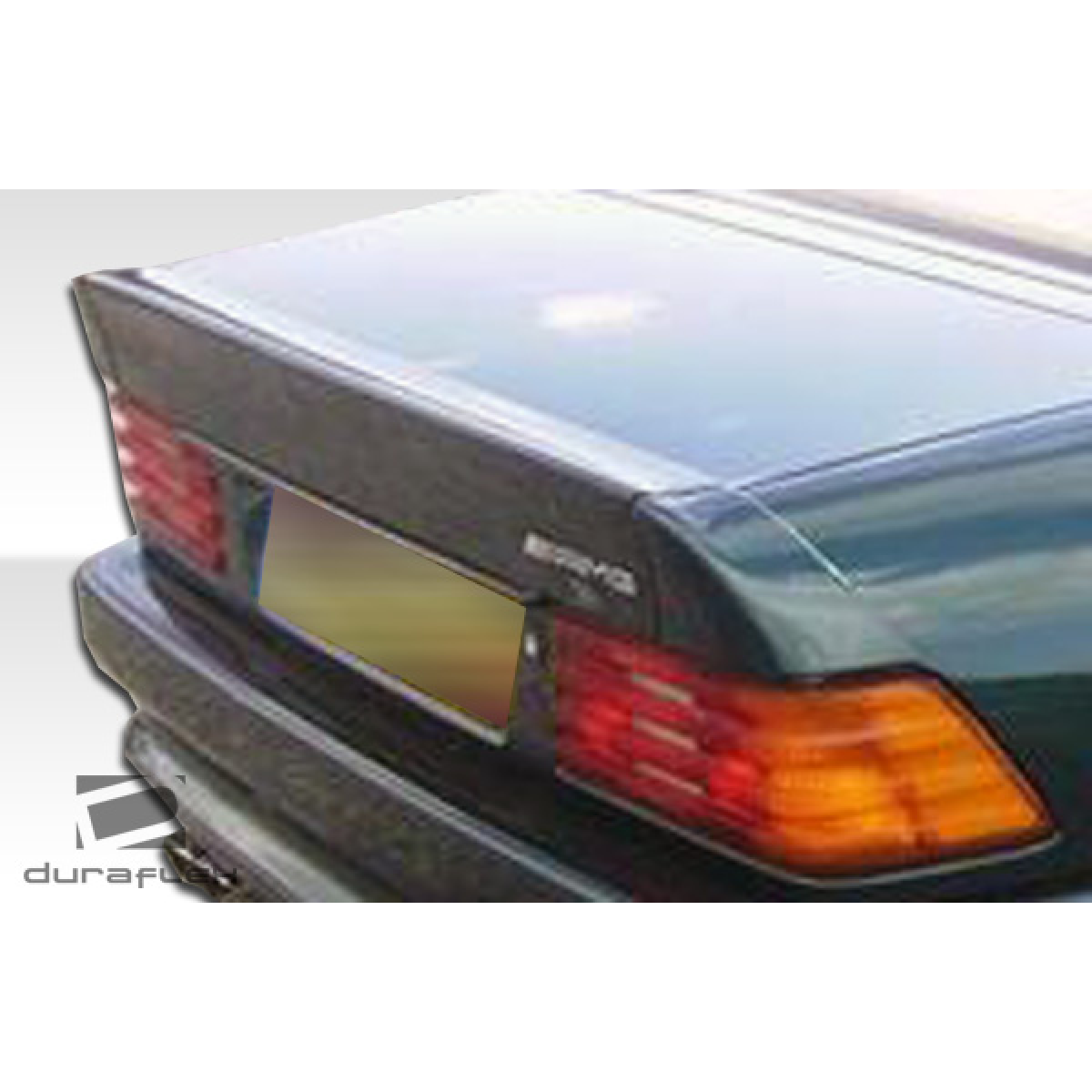 Modify your Mercedes-Benz SL-Class 1990 with our Exterior/Wings - Rear view at a slight angle from above