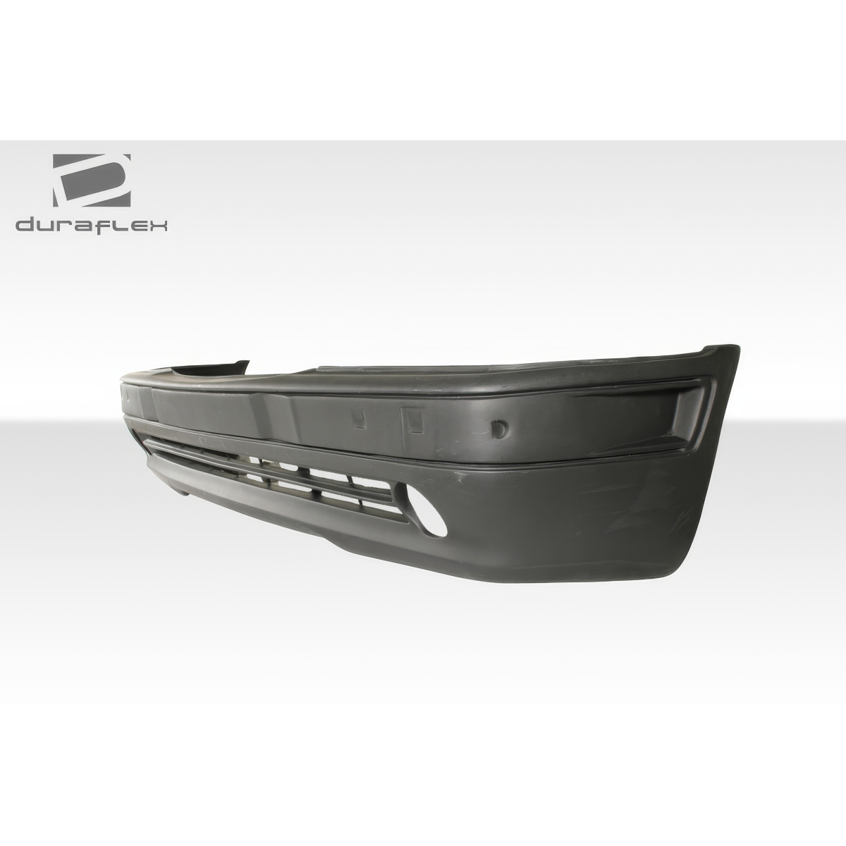 Modify your Mercedes-Benz E-Class 1996 with our Exterior/Front Bumpers or Lips - Side view at low angle showing front bumper